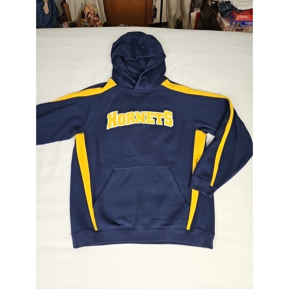 Spencerville Adventist Academy Hornets Hoodie blue & yellow Adult XL